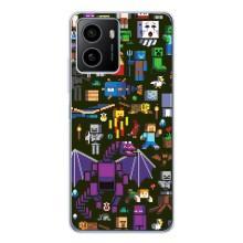 Чехол Майнкрафт на HMD Pulse Plus (AlphaPrint) Minecraft