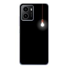 Чехол с картинками на черном фоне для HMD Pulse Plus – Лампочка