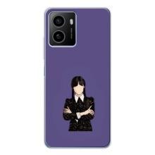 Чохли Венсдей на HMD Pulse Plus Уенсдей (AlphaPrint) (Венздей у чорному)