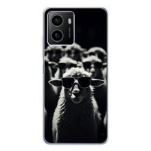 Чохол з принтом стильні тварини для Пульс Плюс – Овечка в окулярах