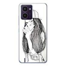 Чехол с печатью для HMD Pulse Pro - (Мода) (AlphaPrint) (Фото девочки)