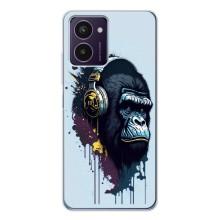 Чохол з Мавпами HMD Pulse Pro - (AlphaPrint) (Горила в навушниках)
