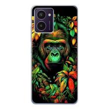 Чохол з Мавпами HMD Pulse Pro - (AlphaPrint) (Мавпа в квітах)