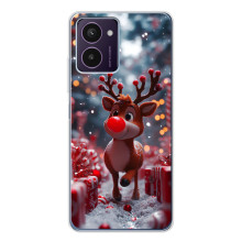 Яскравий чохол для HMD Pulse Pro з Зимові Оленята – Олень серед подарунків