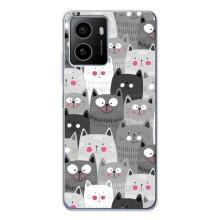 Чехлы с Котиками для HMD Pulse (VPrint) (Рисованные котики)