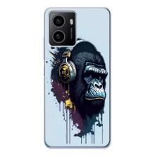 Чохол з Мавпами HMD Pulse - (AlphaPrint) (Горила в навушниках)