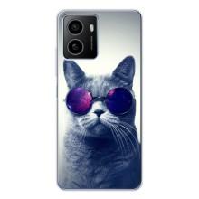 Чехол с принтом для HMD Pulse (AlphaPrint) Модные коты (Стильный кот)