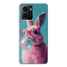 Чохол з принтом стильні тварини для Пульс – Кролик в окулярах