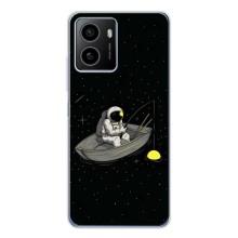 Силіконовый Чохол з принтом "Космонавти" на HMD Pulse – Космонавт на рибалці