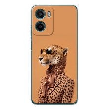 Чехол с принтом стильные животные для НМД Вибе2 (Стильный леопард)