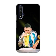 Чохли для Huawei Honor 20 (Leo чемпіон) (AlphaPrint) (Кубок Мессі)