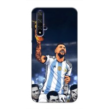 Чохли для Huawei Honor 20 (Leo чемпіон) (AlphaPrint) (Мессі з кубком)
