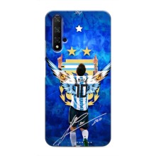 Чохли для Huawei Honor 20 (Leo чемпіон) (AlphaPrint) (Мессі збірна)