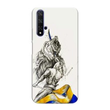 Чохли (Доброго вечора, ми за України) для Хуавей Хонор 20 (AlphaPrint) (Перемога)