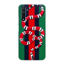 Чехлы ГУЧЧИ для Хуавей Хонор 20 (AlphaPrint) (Gucci змия)