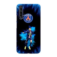 Чехлы Килиан Мбаппе для Huawei Honor 20 (Мбаппе в огне)