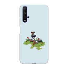 Чехлы с картинкой собаки Патрон для Huawei Honor 20 (AlphaPrint) – Сапер Пес