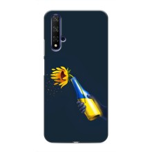 Чехол для Патриота Украины Huawei Honor 20 - (AlphaPrint) (Коктейль молотова)