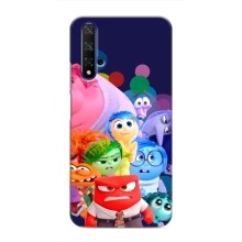 Чехол Головоломка для Huawei Honor 20 - (AlphaPrint) – Герои головоломки