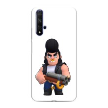 Чехол (ТПУ) с героями Бравл Старс на Huawei Honor 20 (Булл)