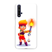 Чехол (ТПУ) с героями Бравл Старс на Huawei Honor 20 (Пенни)