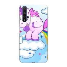 Чохол Unicorn на Huawei Honor 20 (Веселка Єдиноріга)