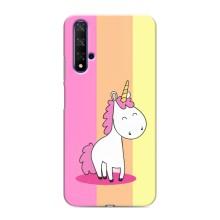 Чохол Unicorn на Huawei Honor 20 (Яскравий Єдинорог)