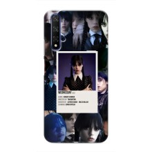 Чохли Венсдей на Huawei Honor 20 Уенсдей (AlphaPrint) (колаж Венздей)