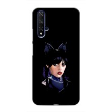 Чохли Венсдей на Huawei Honor 20 Уенсдей (AlphaPrint) (серйозна Венздей)