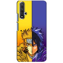 Купить Чехлы на телефон с принтом Anime для Хуавей Хонор 20 – Naruto Vs Sasuke