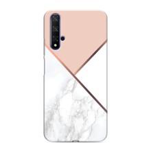 Мраморний чехол на Huawei Honor 20 (VPrint) – Тройний мрамор