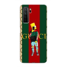 Бренднові Чохли для Honor 30s - (PREMIUMPrint) (Барт ГУЧЧІ)