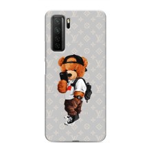 Бренднові Чохли для Honor 30s - (PREMIUMPrint) (Ведмедик Луі)