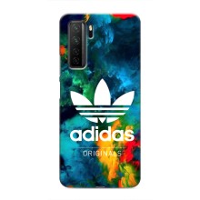 Чохли Адидас для Honor 30s (AlphaPrint) (Яскравий Адідас)