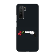 Чехлы (ART) Цветы на Honor 30s (VPrint) (Неочікувані квіти)