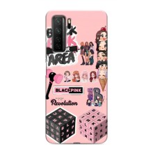 Чохли з картинкою для Honor 30s – BLACK PINK колаж