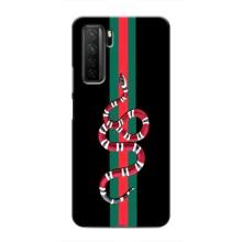 Чохли бренд ГУЧЧІ для Honor 30s – Змій Гуччі