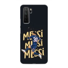 Чохли для Honor 30s (Leo чемпіон) (AlphaPrint) (Messi ПСЖ)