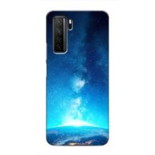 Чехлы КОСМОС для Honor 30s – Млечный путь