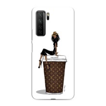 Чехлы Луи Витон для Honor 30s (AlphaPrint - LOUIS VUITTON) (кофе LOUIS VUITTON)