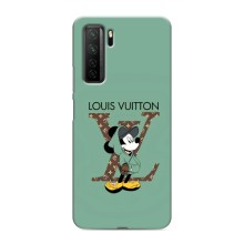 Чехлы Луи Витон для Honor 30s (AlphaPrint - LOUIS VUITTON) (Микки Маус LV)