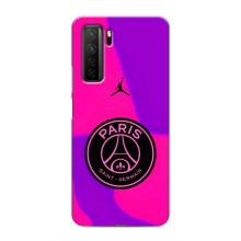Чохли PSG для Honor 30s (AlphaPrint) (яскравий ПСЖ)