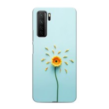 Чохли з квітами для Honor 30s (VPrint) (Жовта квітка)
