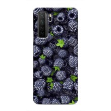 Чехлы с Фруктами для Honor 30s (VPrint) (Ежевика)