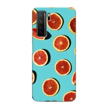 Чехлы с Фруктами для Honor 30s (VPrint) (Грейпфрут)