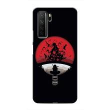 Чехлы с картинкой Итачи Учиха на Honor 30s – Итачи на черном