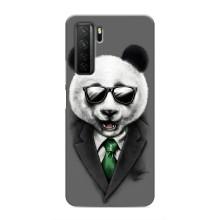 Чохли з Пандами на Honor 30s – Панда в окулярах