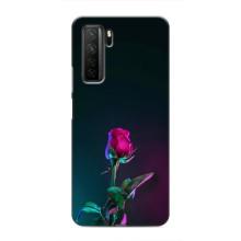 Чохли з принтом Троянд для Honor 30s – Нічна троянда