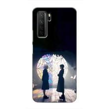 Чехлы с принтом Уэнсдей на Honor 30s – Уэнсдей и Энди