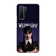Чехлы с принтом Уэнсдей на Honor 30s – Wednesdey